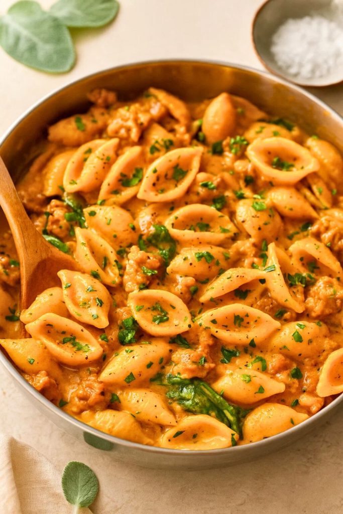 Creamy Pumpkin Pasta