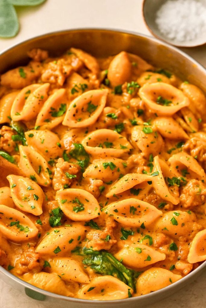 Creamy Pumpkin Pasta