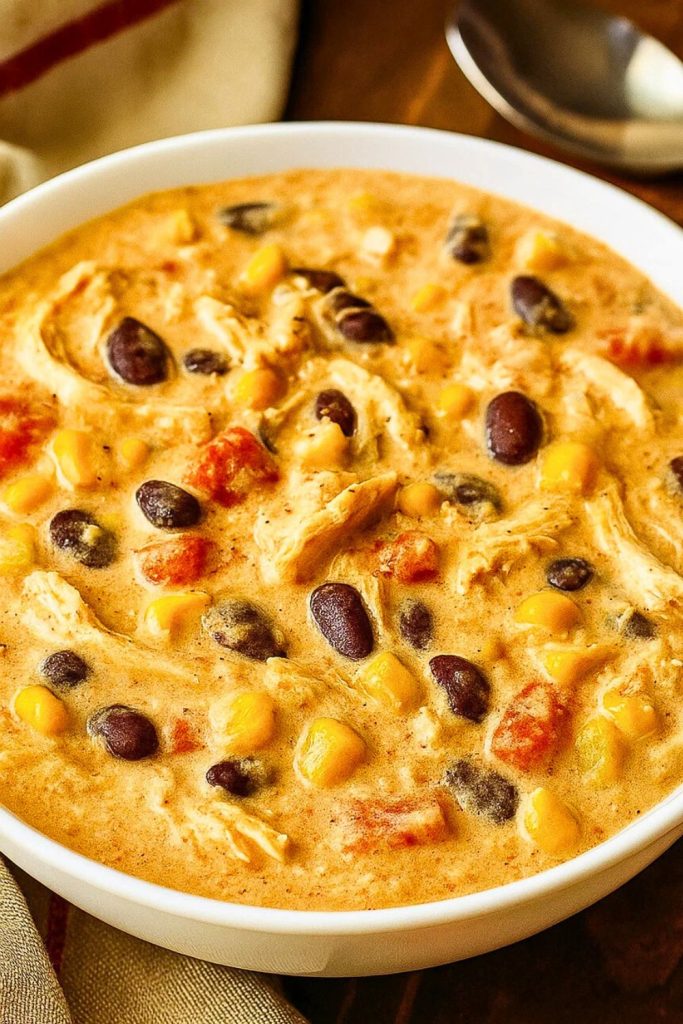 Crock Pot Cream Cheese Chicken Chili
