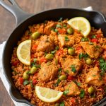 One Pot Spanish Chicken and Rice