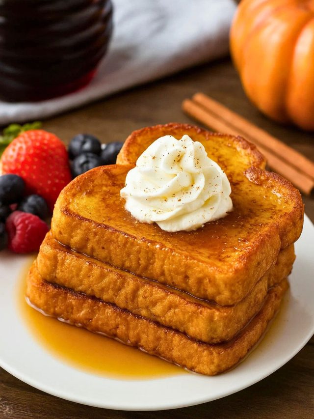 Pumpkin French Toast Bliss