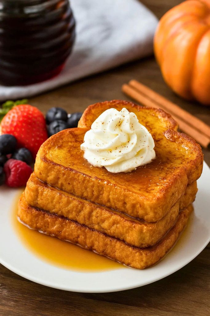 Pumpkin French Toast Bliss
