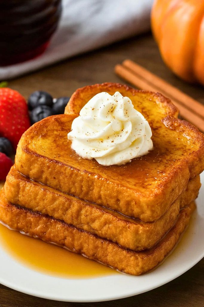 Pumpkin French Toast Bliss