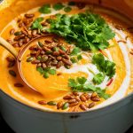 Pumpkin Soup with Coconut Milk