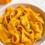Creamy Pumpkin Alfredo Pasta