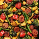 Sheet Pan Sausage & Vegetables