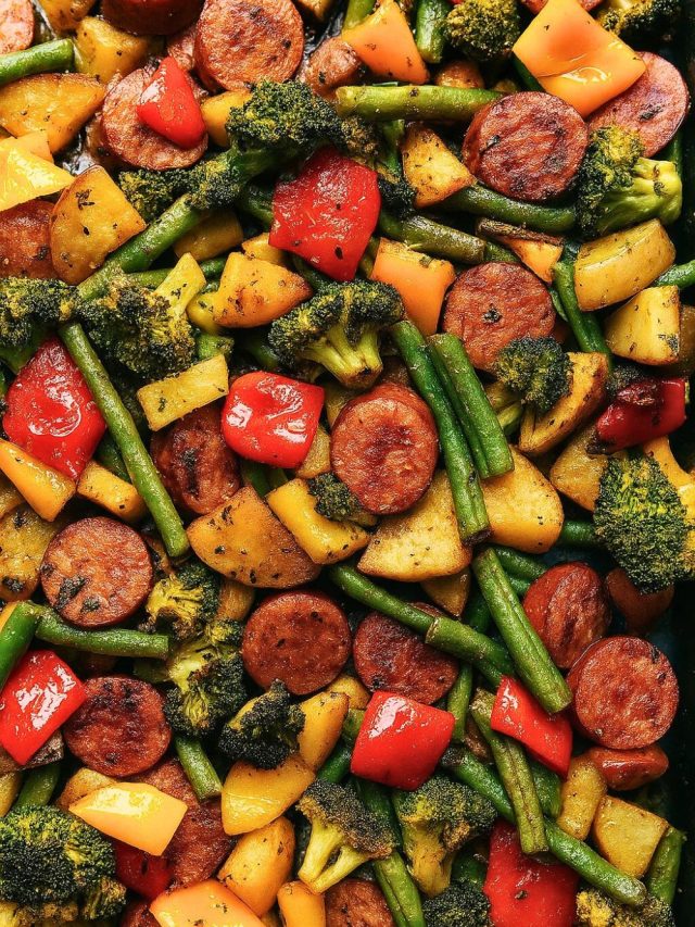Sheet Pan Sausage & Vegetables