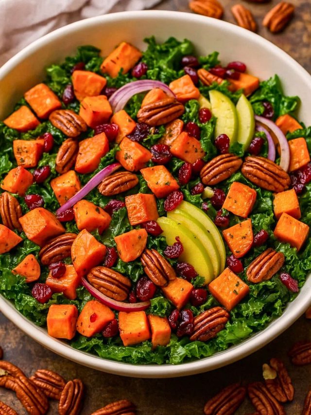 Sweet Potato And Pecan Salad