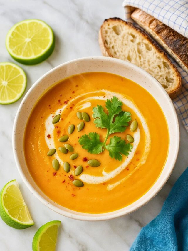 Spicy Sweet Potato Soup