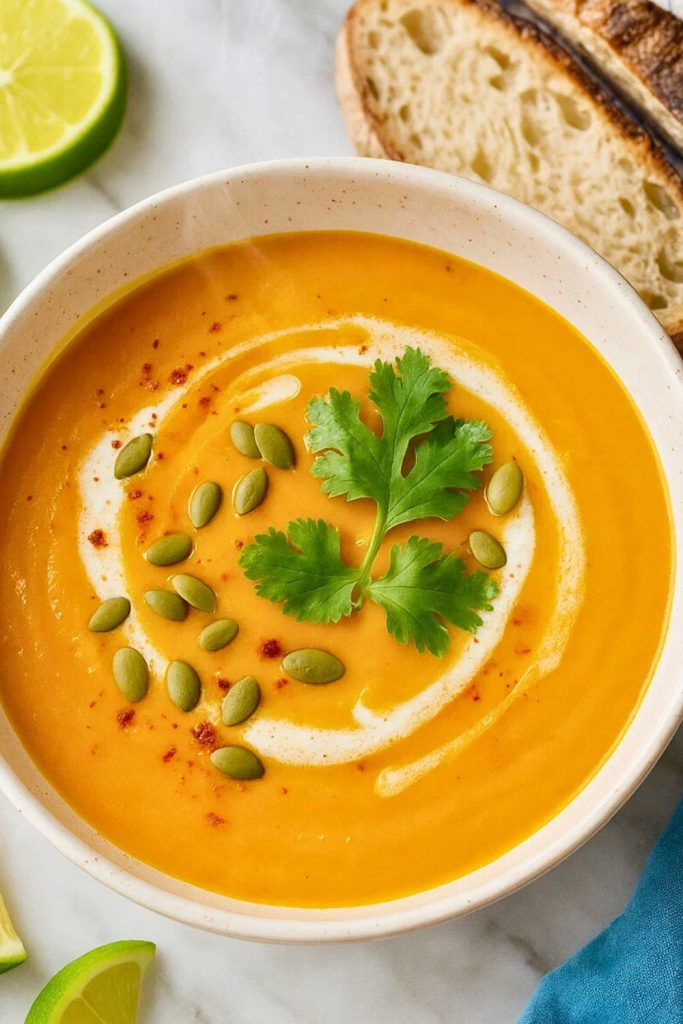 Spicy Sweet Potato Soup
