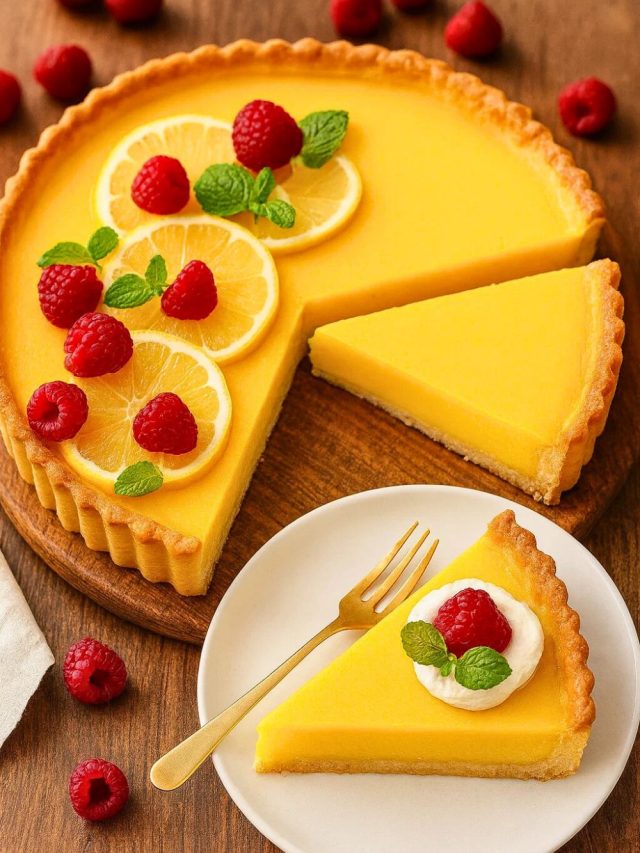 Classic Lemon Curd Tart