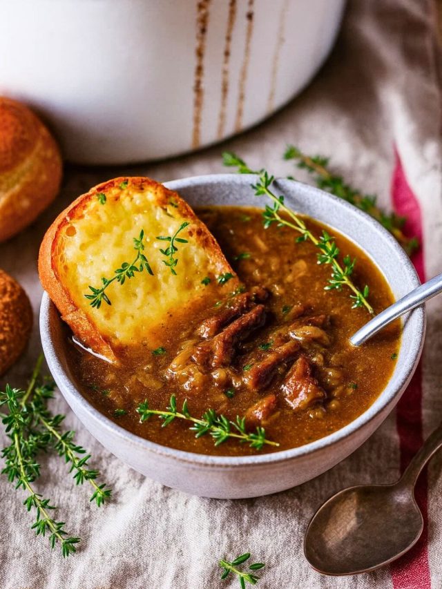 Short Rib Onion Soup